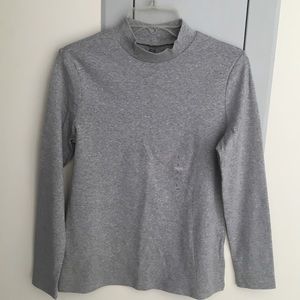Uniqlo Mock Neck Shirt